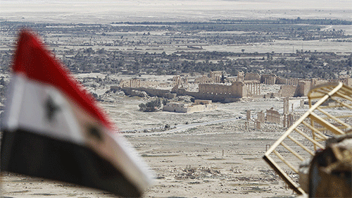 Hallada una fosa común con decenas de cadáveres en Palmira