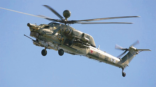 Mueren dos militares rusos al estrellarse su helicóptero en Siria