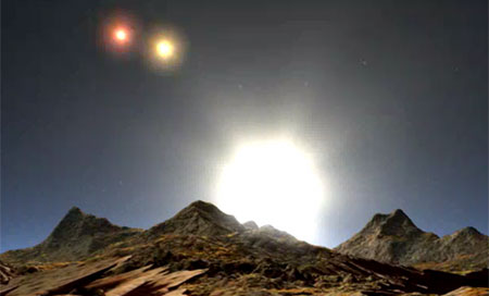 KELT-4Ab: el planeta que tiene tres soles