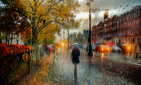 Generar electricidad con gotas de lluvia