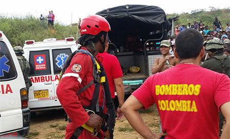 Al menos un muerto por derrumbarse una mina en Colombia