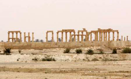 Empiezan trabajos de la restauración de Palmira