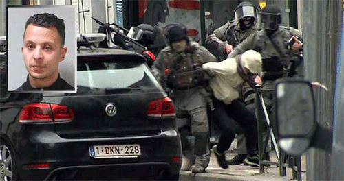 Bélgica entrega a Francia al terrorista Salah Abdeslam