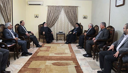 Vicepresidente iraní analiza con el líder de Hezbolá la situación regional