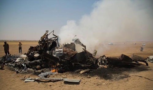 Derriban en Siria un helicóptero ruso con cinco militares a bordo