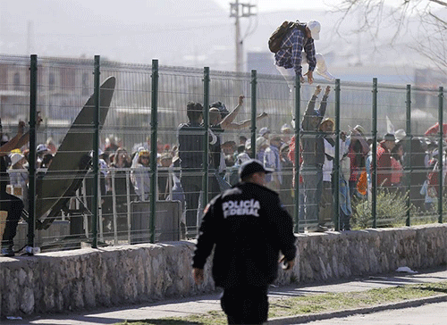 La visita papal a México se cerró con una misa en la frontera con EEUU