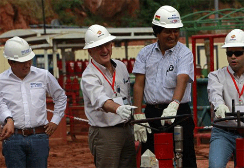 Bolivia anuncia el hallazgo de nuevos campos de gas