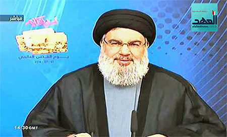 Hezbolá asume la responsabilidad de defender Líbano de israelíes y takfiríes