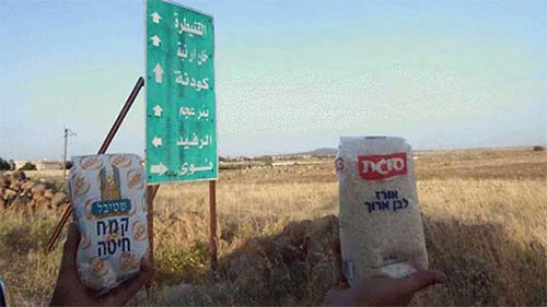 Ayudas israelíes a la oposición siria en el Golán