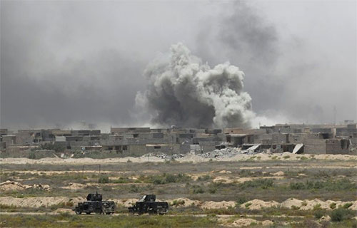 Las fuerzas iraquíes están a 3 kilómetros del centro de Faluya