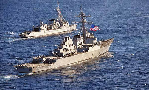 Moscú amenaza con responder a la entrada de buques de EEUU en el mar Negro