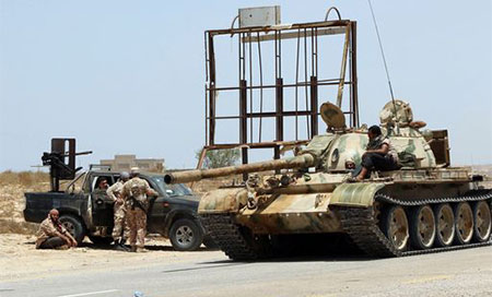 Más de 39 soldados libios muertos en enfrentamientos cerca de Sirte