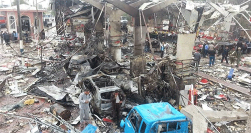 Sanguinario atentado suicida en un estadio al sur de Bagdad