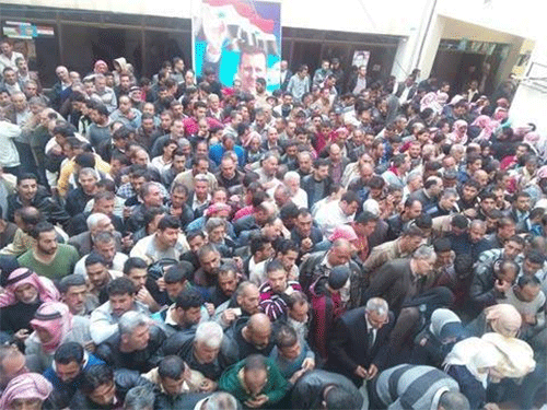 Reconciliación nacional en una localidad siria