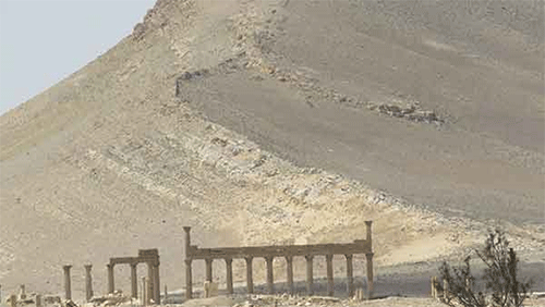 Las primeras imágenes de Palmira tras su liberación