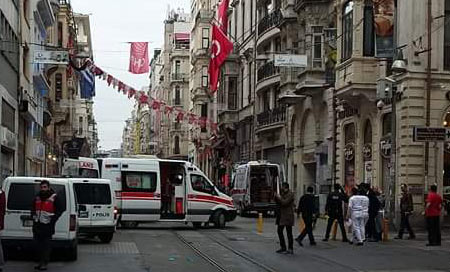 Turquía: Una explosión sacude el centro de Estambul