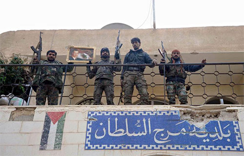 Fuerzas del gobierno sirio avanzan en Ghuta Oriental