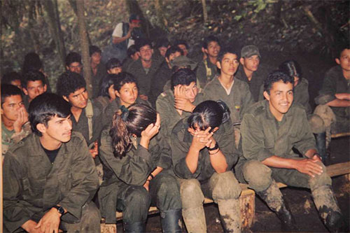 La unidad militar conocida como los “pisa suave” de Colombia