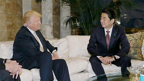 Japón confía en mantener una “relación de confianza” con Trump