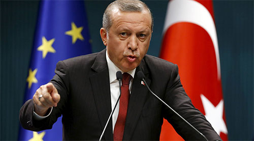 Erdogan amenaza a la Unión Europea