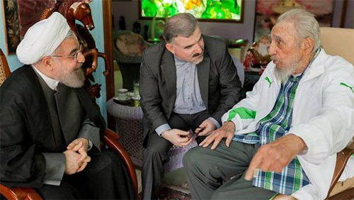 El fallecimiento del líder de la Revolución Cubana causó “gran pena en Irán”