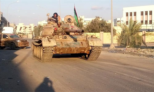 Las milicias del oeste de Libia dicen estar a punto de reconquistar Sirte