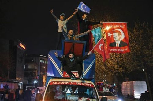 Erdogan declara victoria en referendo