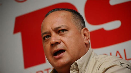 Cabello llama a la unidad de los venezolanos ante amenazas de EEUU