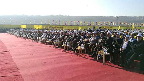 Hezbolá celebra “tiempos de Victoria” sobre el enemigo sionista y los terroristas takfiríes