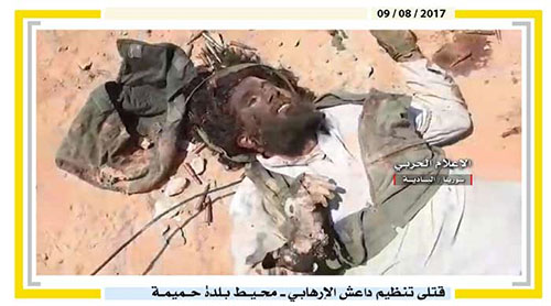 Divulgan fotos de los muertos de Daesh tras un ataque frustrado