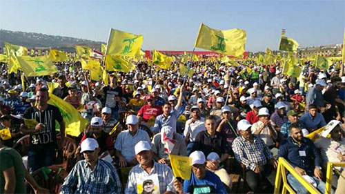 Hezbolá celebra “tiempos de Victoria” sobre el enemigo sionista y los terroristas takfiríes