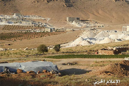 En fotos, el cuartel con piscina que los terroristas construyeron en Líbano