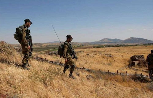 Un soldado israelí desaparece en los Altos del Golán