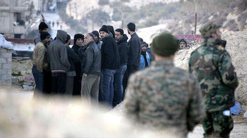 Entregan sus armas en provincia siria de Homs 177 opositores