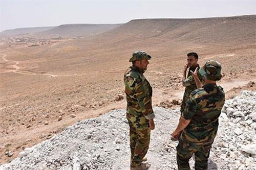 Ejército sirio domina toda la frontera con Jordania en la provincia de Suwayda