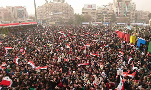 Alepo celebra el primer aniversario de su victoria contra el terrorismo