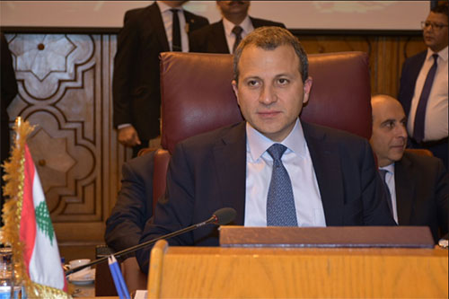 Canciller libanés propone imponer sanciones a Washington