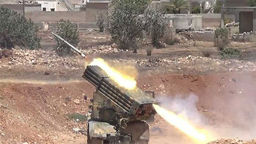 Defensa Antiaérea siria intercepta y destruye misiles israelíes