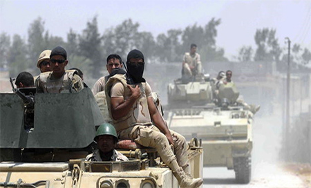 Ejército de Egipto mata a tres miembros del grupo terrorista Hasm 