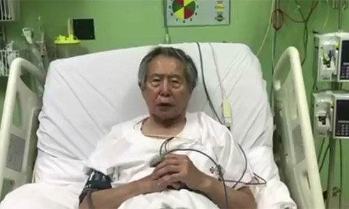 Fujimori pide perdón por actos de su gobierno