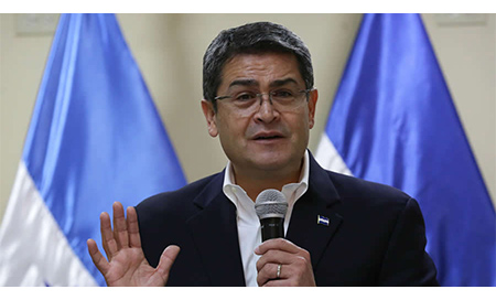 EEUU felicita a Juan Orlando Hernández como nuevo presidente de Honduras