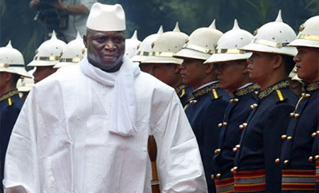 Jamé vacía las arcas públicas antes de huir de Gambia