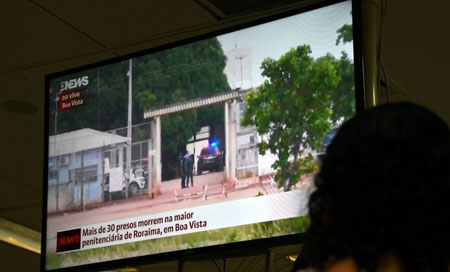 Doce muertos en una ola de violencia tras fuga masiva de presos en Manaos