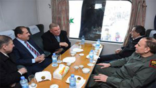 El ferrocarril de Alepo vuelve a funcionar después de cuatro años de suspensión