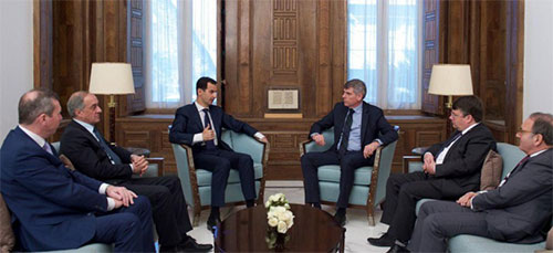 Presidente sirio sostiene encuentro con parlamentarios belgas