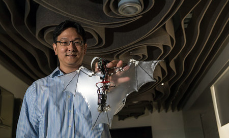 Desarrollan el primer murciélago robot