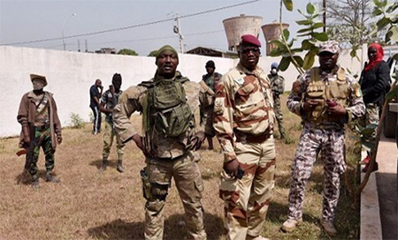 Fuerzas especiales marfileñas se amotinan en Adiake