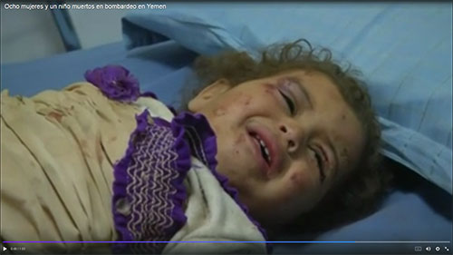 Ocho mujeres y una niña mueren en una nueva agresión saudí en Yemen