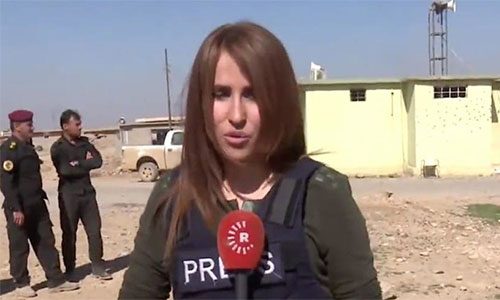Muere una reportera de la TV kurda por estallido de una bomba en Mosul