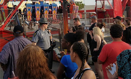 Un muerto y siete heridos en una feria de Ohio